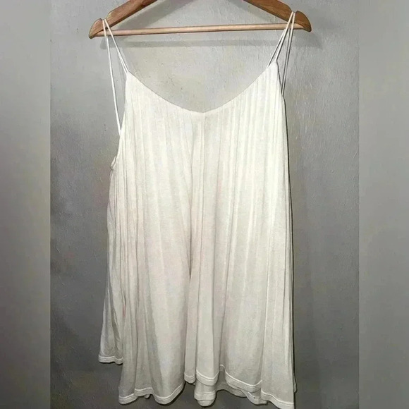 *NWT* Sage Brand Cold Shoulder Mini Dress in Cream Size Medium - Picture 2 of 5